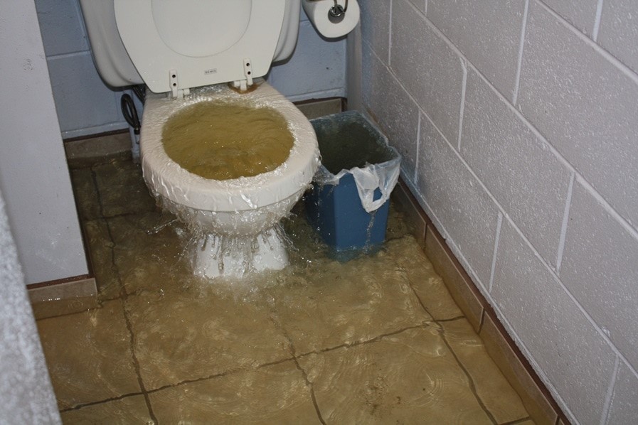 bathroom water damage San Rafael CA