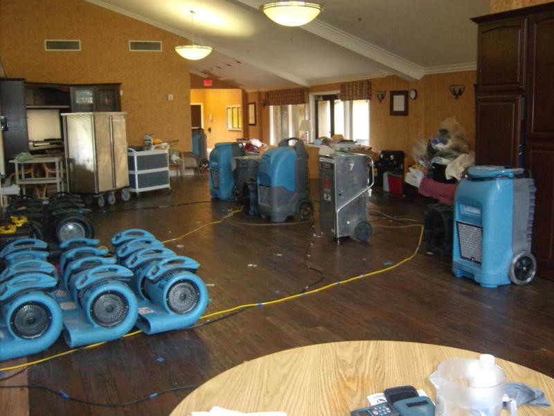 water damage wall repair cost New Franklin OH